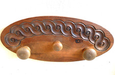 Porte Manteau Sculpté Vintage