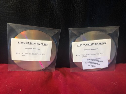 Dvd test pressing comme neufs - pressing,