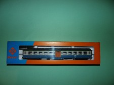 ROCO voiture voyageurs 2ième classe BRUHAT bleu/crème 4222C NEUF