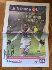 Programme la tribune ol )) OL V ST ETIENNE ASSE Saison 2013/2014 signé Lacazette