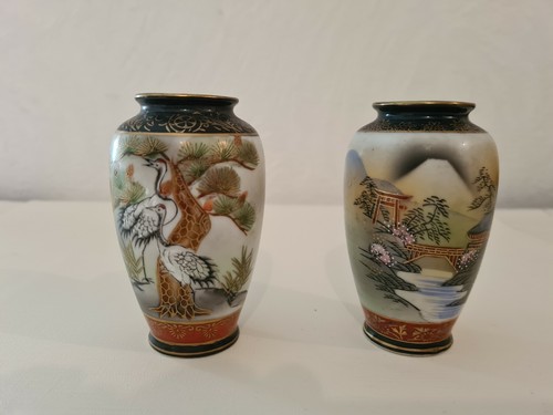 Superbe ancien petit vase - 2,