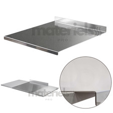 Plaque Inox Alimentaire à poser sur Plan de Travail - Cuisine Sur Mesure 304L