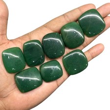 8 Pces De Jade Vert Naturel