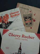 Cherry Rocher - buvard, facture protège-cahier