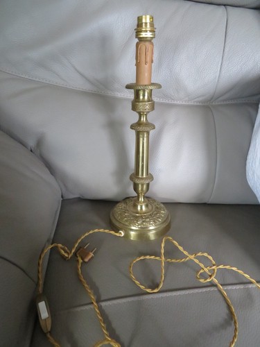 Ancien bougeoir pied lampe - pied, de