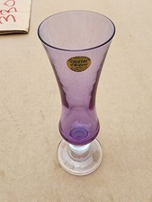 Vase Cristal d'Arques violet