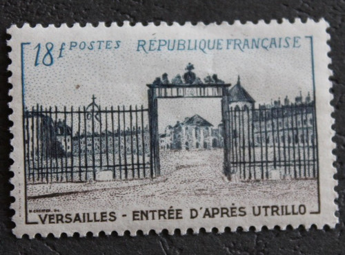 Timbre france versailles - france,