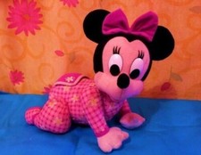 JOUET MINNIE DISNEY POUR APPRENDRE A BEBE A MARCHER ELLE RIGOLE &AVANCE EN MUSIC