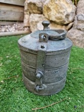 Gamelle Militaire Cantine Armée En Métal 3 Compartiments, 1ere Guerre Mondial