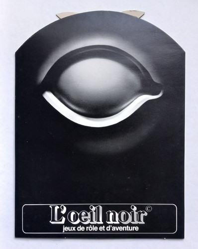 Oeil noir initiation au - noir,