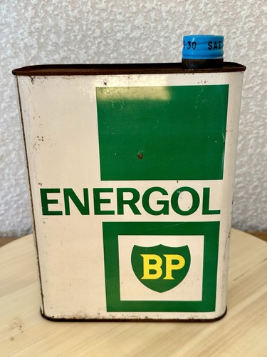 Ancien bidon huile - ancien, bp