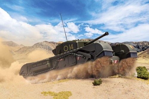 Corgi tank britannique - tank,