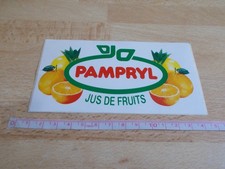 Autocollant Jus de fruit PAMPRYL
