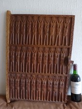 Porte de grenier Dogon sculpture africaine en bois art tribal ethnique Afrique