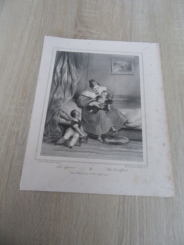 Dejeuner gravure - le,