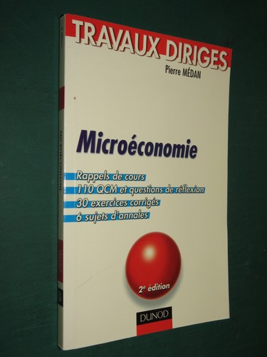 Microéconomie travaux - microéconomie,