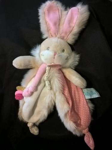 Doudou babynat papuche lapin - doudou,