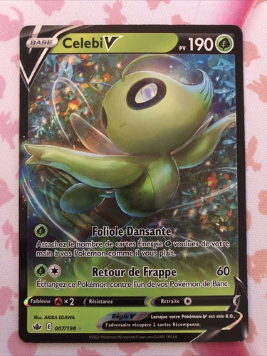Carte pokemon celebi 007 198 - carte, 007/198