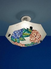 Art déco, suspension verre