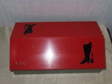 Vintage Boîte en Métal Mewa Coffret à Cirage, Wilhelm Kienzle, Suisse! 3