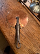 4 Anciens Couvercles Pour Casserole en Cuivre