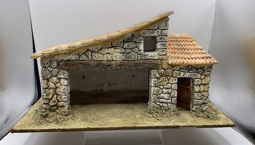Santon creche etable - etable, cm