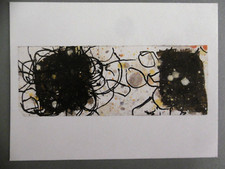 PETER ROESCH Carton Exposition Galerie A Meir Genève 91 Peintre SUISSE Aarau