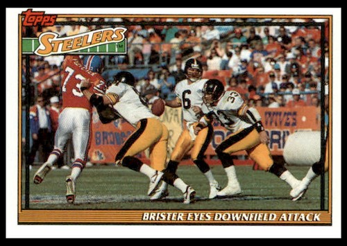 1991 topps 650 steelers - 1991, team