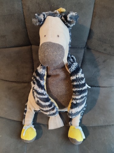 Doudou peluche zebre bazar - peluche,