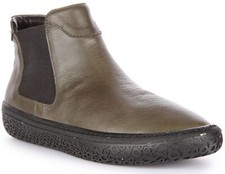 Justinreess Angleterre Roxy Geo Mét Sole À Enfiler Bottes Femmes Olive UK 5 - 11