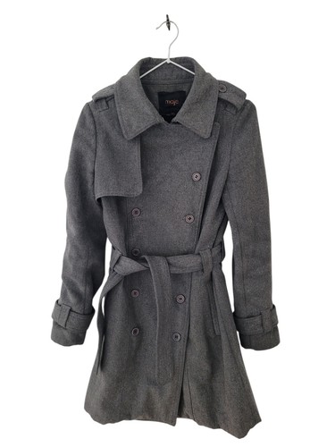 Manteau maje gris - manteau, en