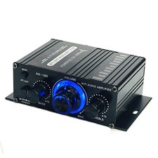 stéréo Hi-Fi Bluetooth Car Home Audio Amplificateur de puissance AMP 2x20 Watts