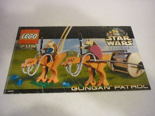Lego star wars 7115 notice - lego,