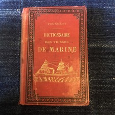 livre ancien : Dictionnaire Des Termes De La Marine. A.Poussart.