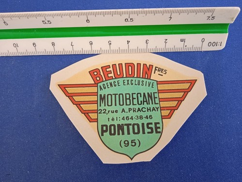 Chromo transfert motobécane - chromo,