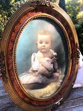 ANCIEN CADRE MÉDAILLON