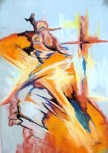 Peinture abstraite art - abstraite,