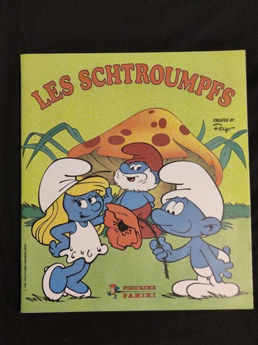 Album panini les schtroumpfs - album,
