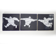 Carreaux Bibendum Michelin Vintage 1950 Céramique Onda Espagne