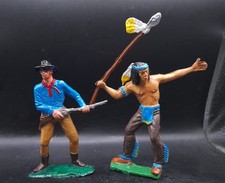 OLIVER / INDIEN et  COWBOY  (hauteur 8 cm)