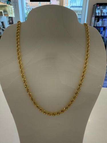 18k jaune chaîne collier - 18k,