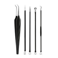 Extracteur Point Noir 5Pcs Tire Comedon Point Noir Inox - Outils Extracteur P...
