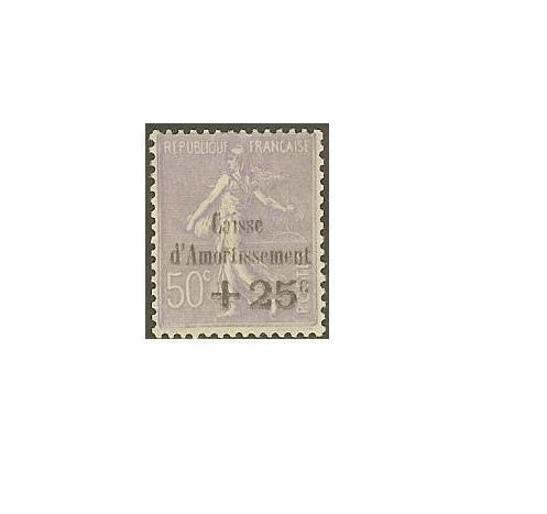 France 276 25c - france, n°276"c.a.+25c