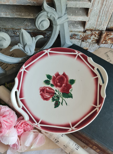 Ancien plat tarte - a, digoin