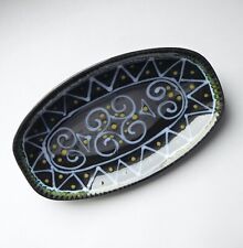 PETIT PLAT en faïence TY BREIZ GOURIN Bretagne décor Celtique années 1960