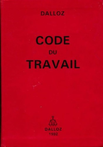 Code travail 1992 - du,