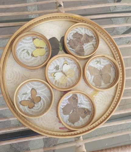 Plateau sous verres bambou - et,
