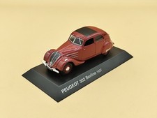 1/43 Peugeot 302 Berline Rouge 1937 Norev