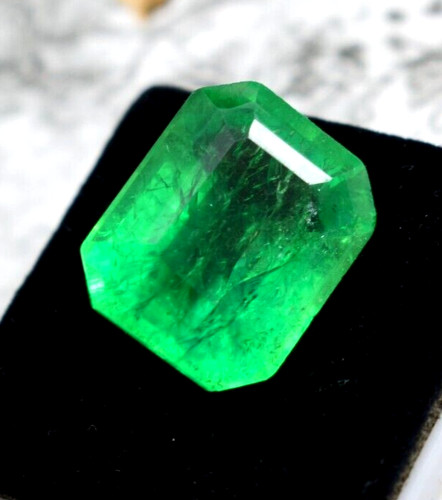 Bague émeraude verte