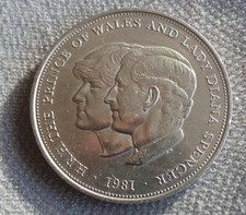 Piece Commémorative Mariage Charles Et Diana 1981